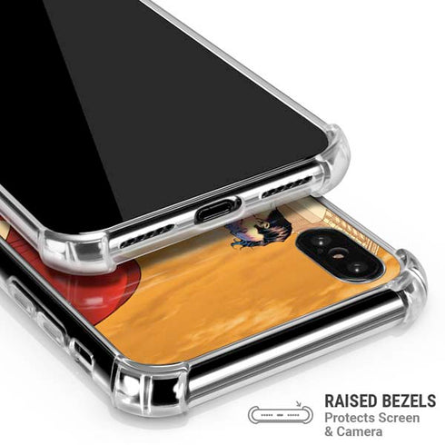 DC Comics Superman For Tomorrow Cover Art by Jim Lee iPhone XS Max Clear Case